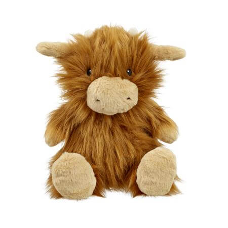 Highland cow cuddly toy hotsell